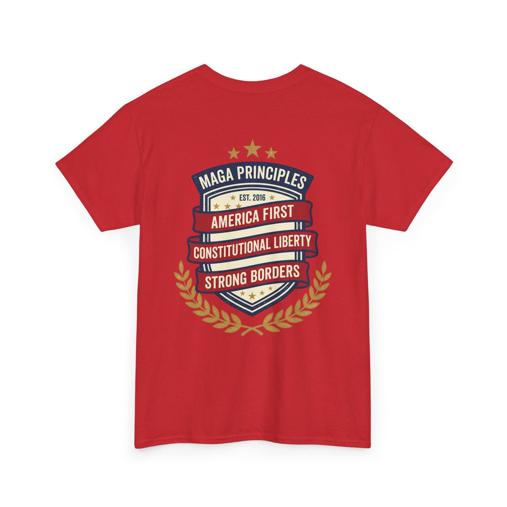 "America First 2024" Patriotic Graphic T-Shirt