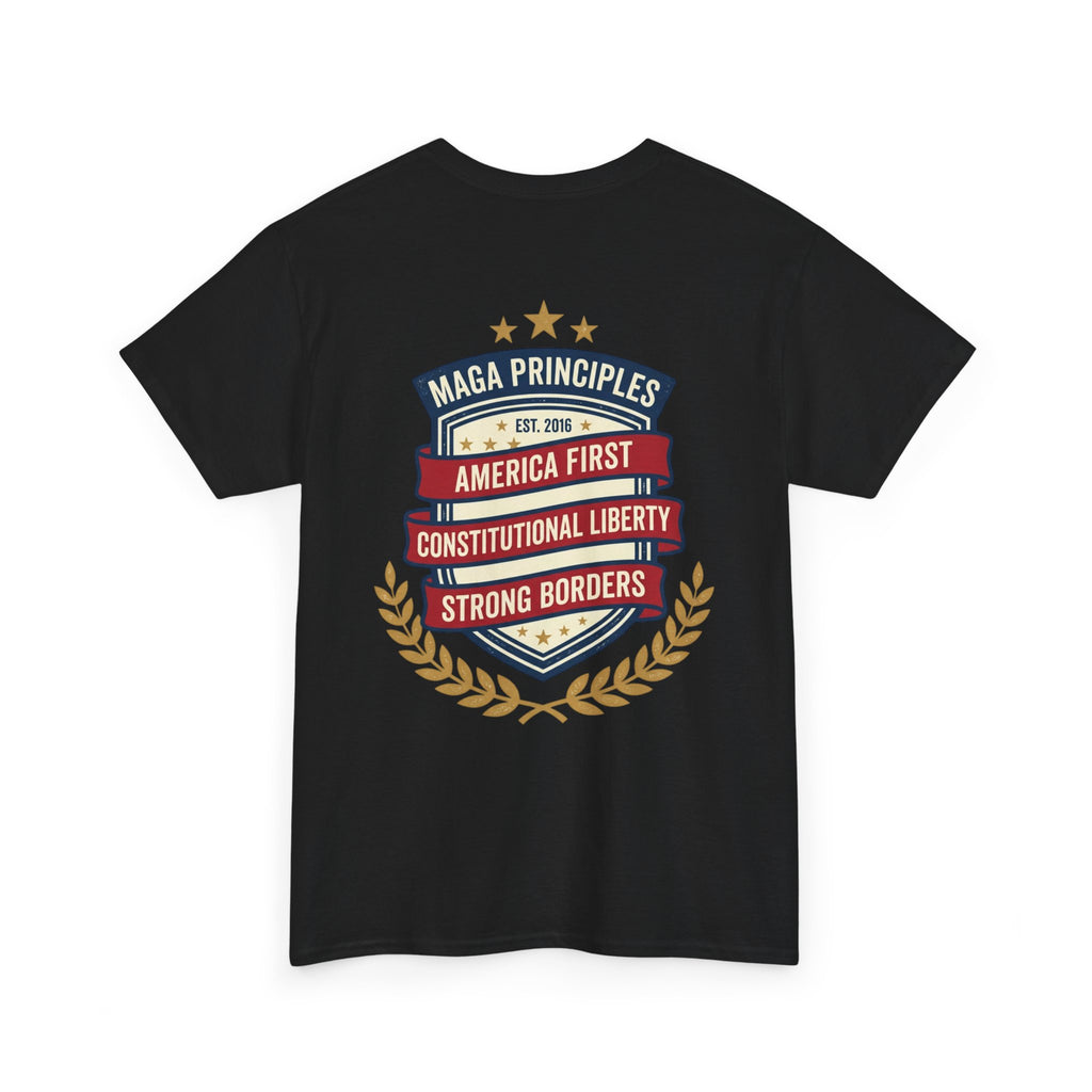 "America First 2024" Patriotic Graphic T-Shirt