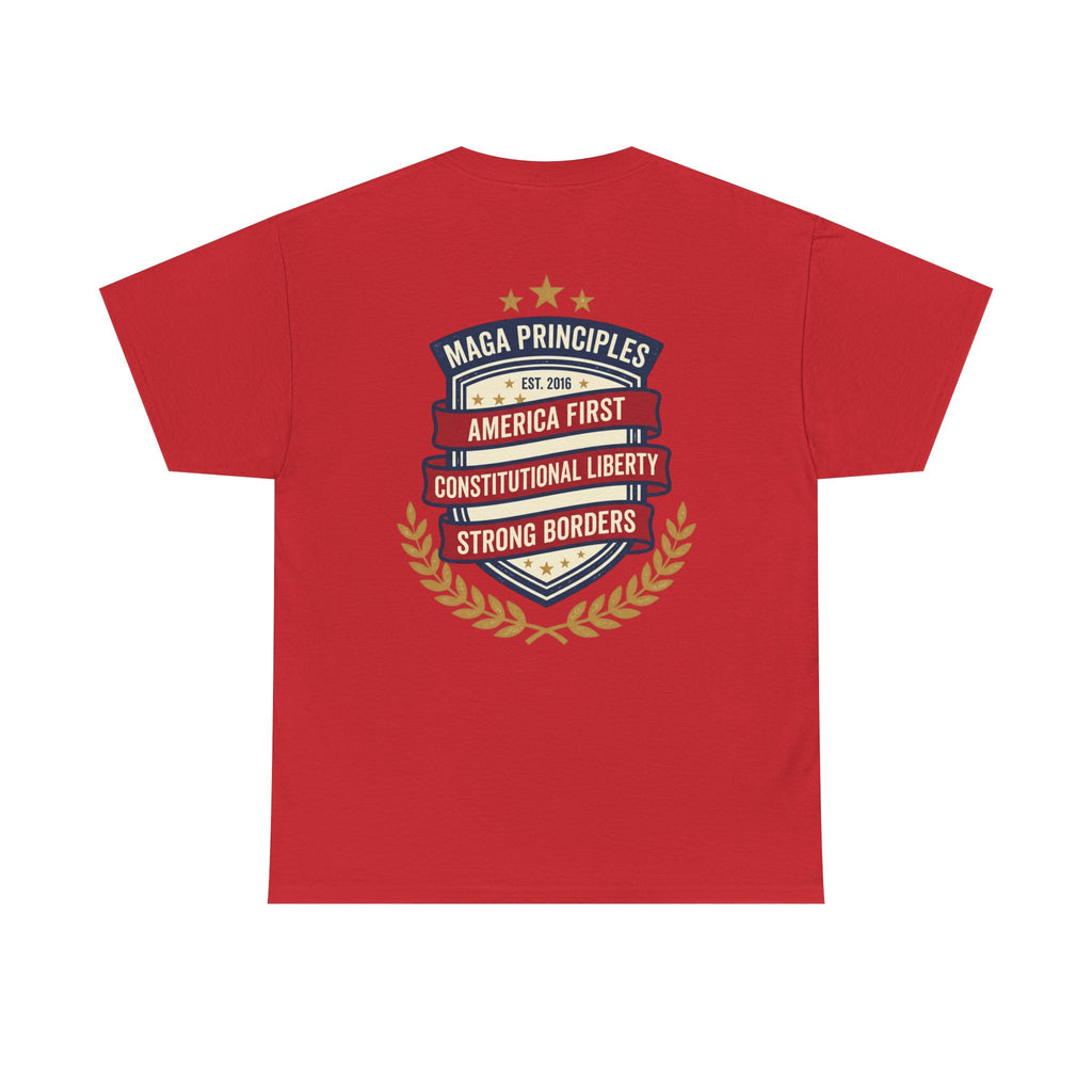 "America First 2024" Patriotic Graphic T-Shirt