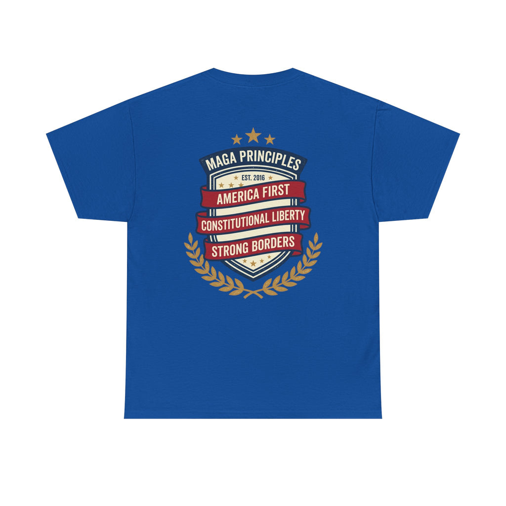 "America First 2024" Patriotic Graphic T-Shirt