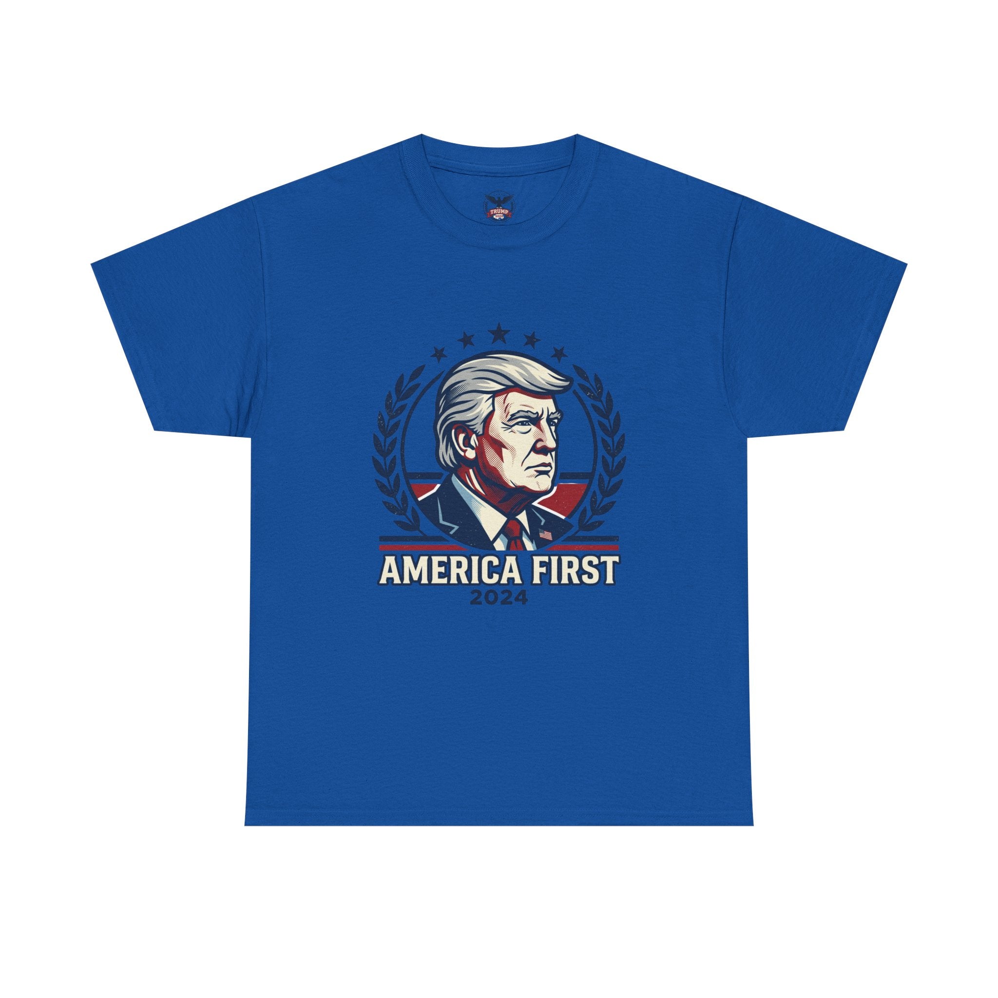 "America First 2024" Patriotic Graphic T-Shirt