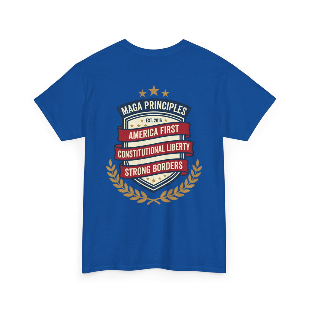 "America First 2024" Patriotic Graphic T-Shirt