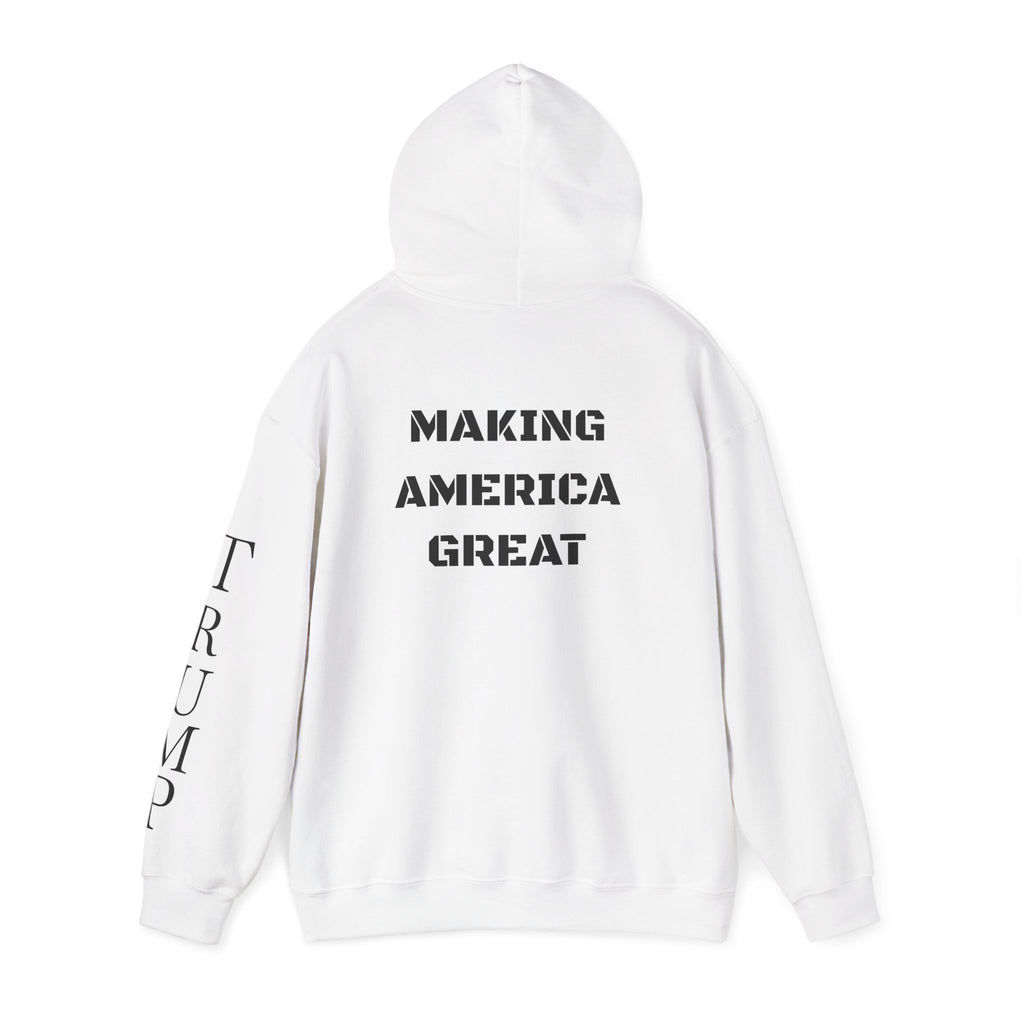 Hoodie — Patriotic 'Making America Great' Eagle Logo Sweatshirt