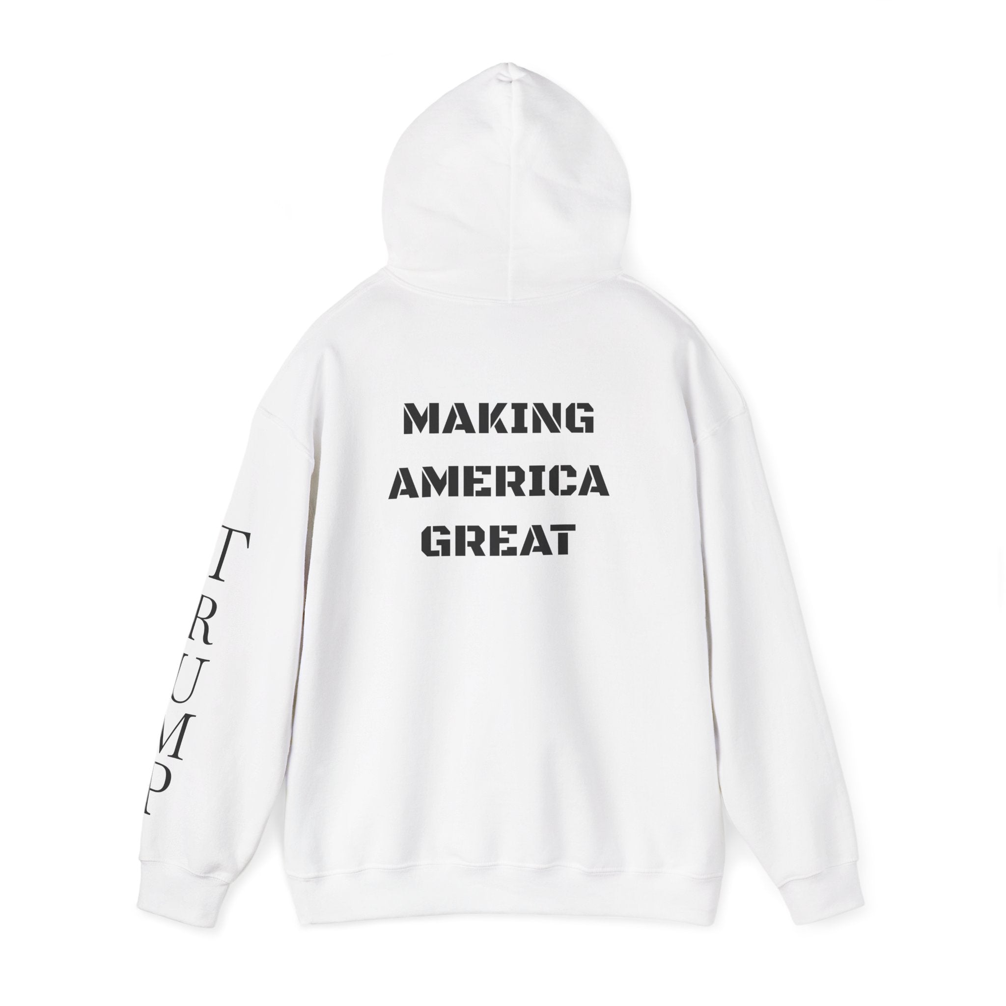 Hoodie — Patriotic 'Making America Great' Eagle Logo Sweatshirt
