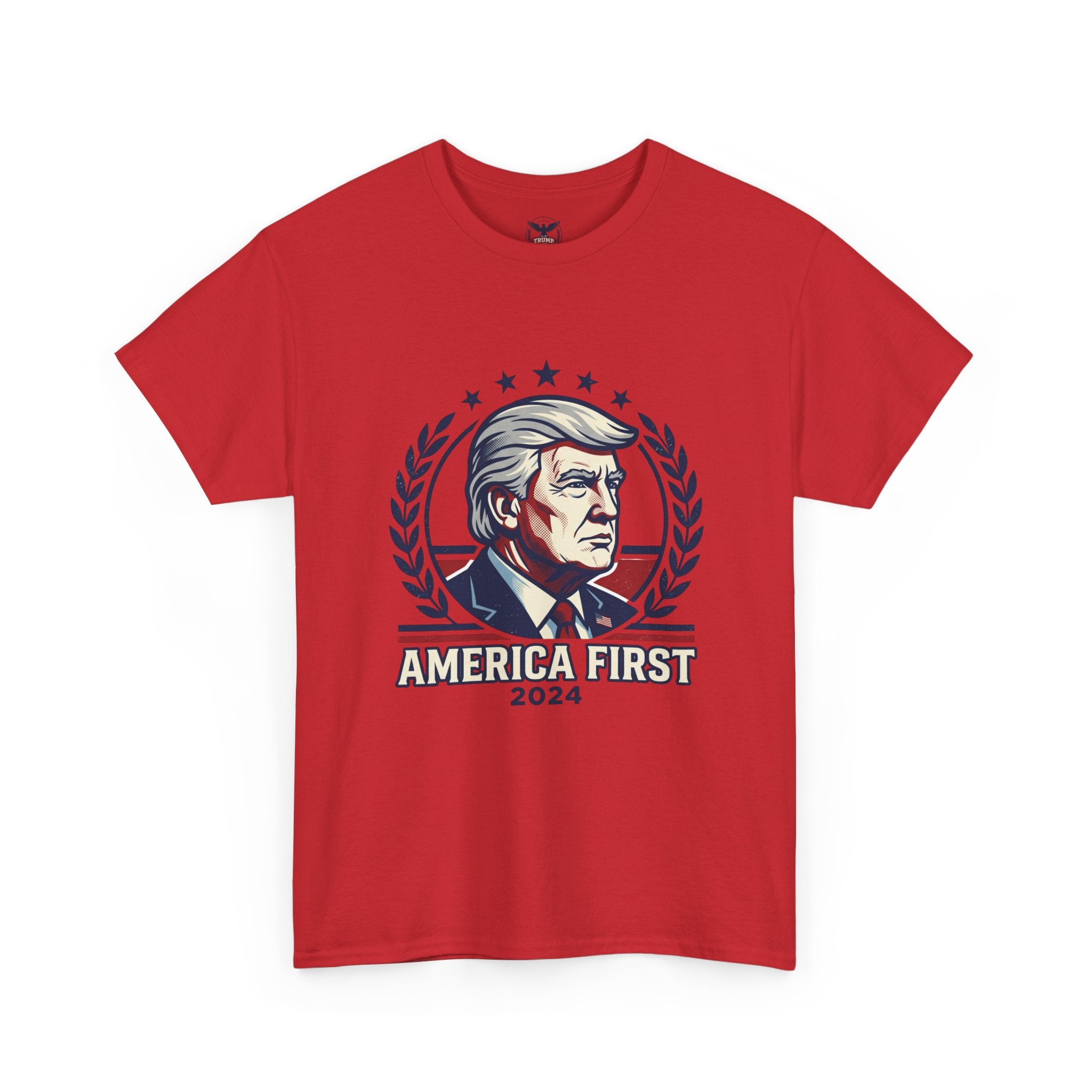 "America First 2024" Patriotic Graphic T-Shirt
