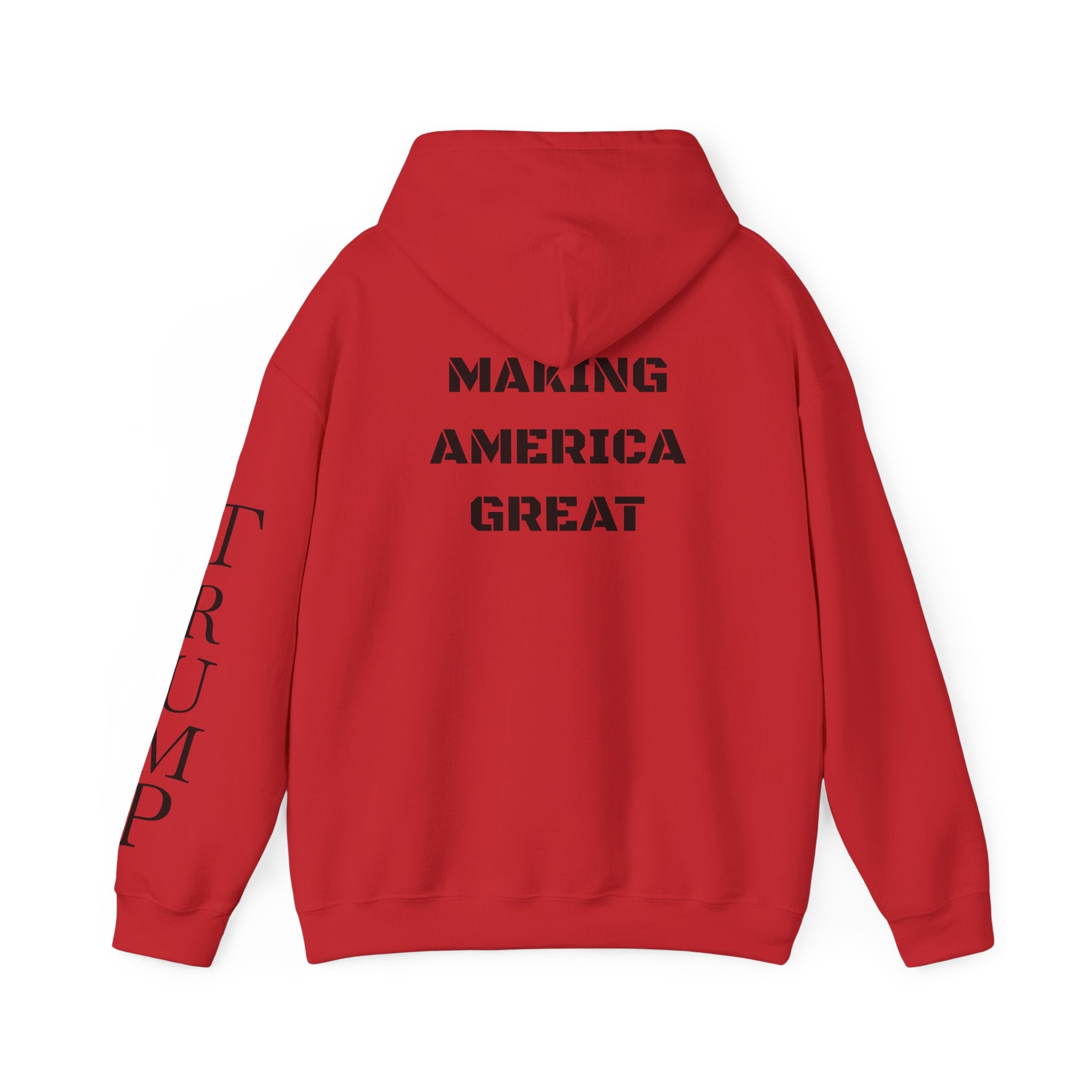 Hoodie — Patriotic 'Making America Great' Eagle Logo Sweatshirt
