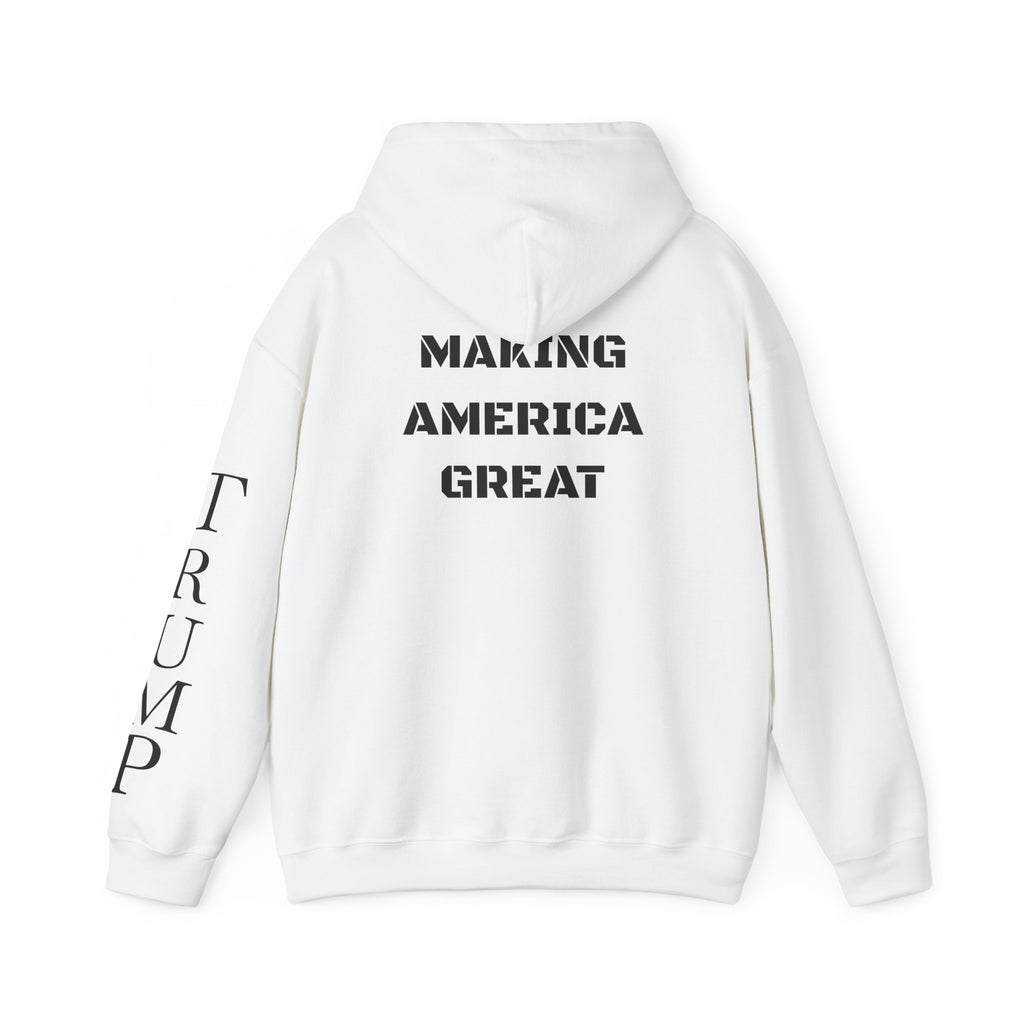 Hoodie — Patriotic 'Making America Great' Eagle Logo Sweatshirt