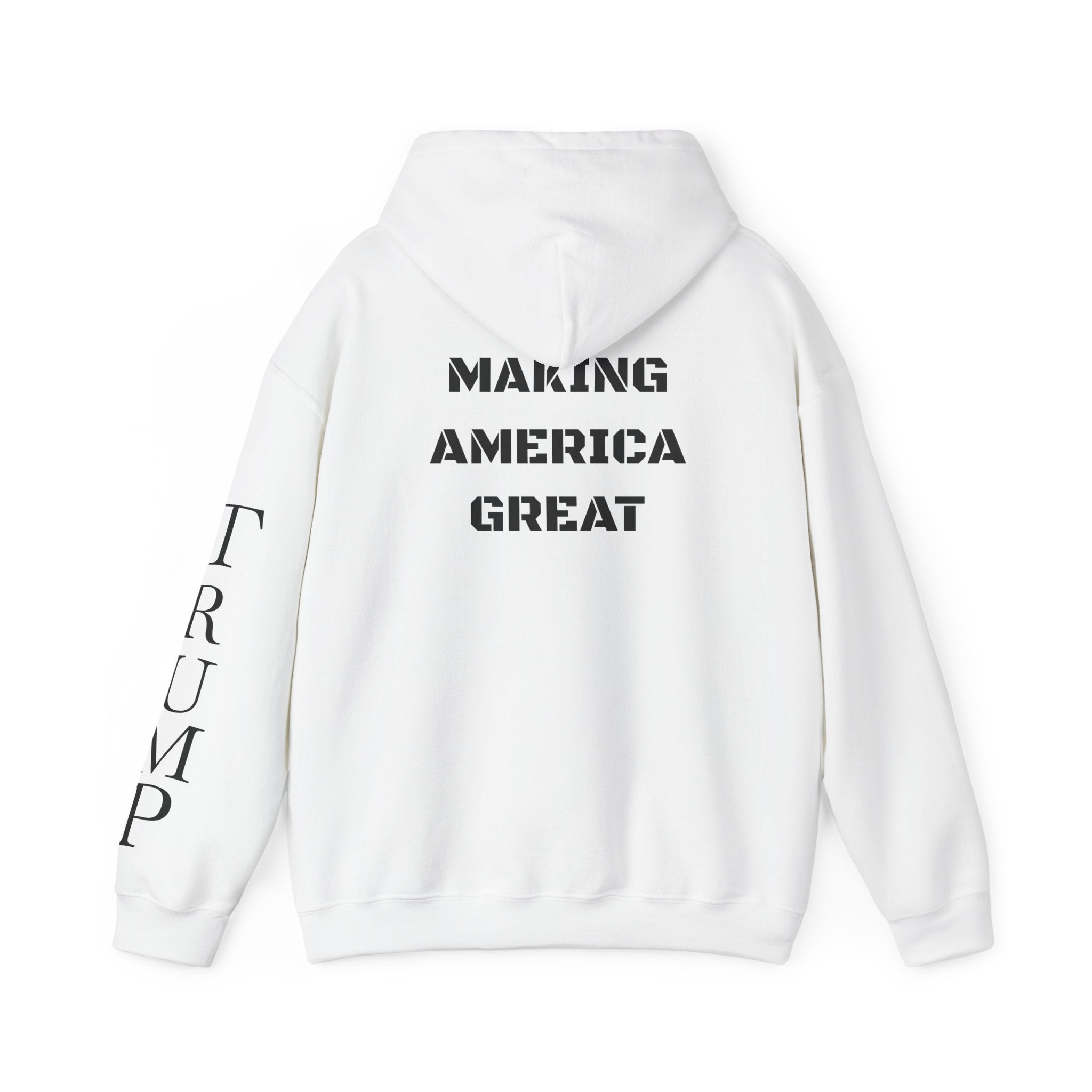 Hoodie — Patriotic 'Making America Great' Eagle Logo Sweatshirt