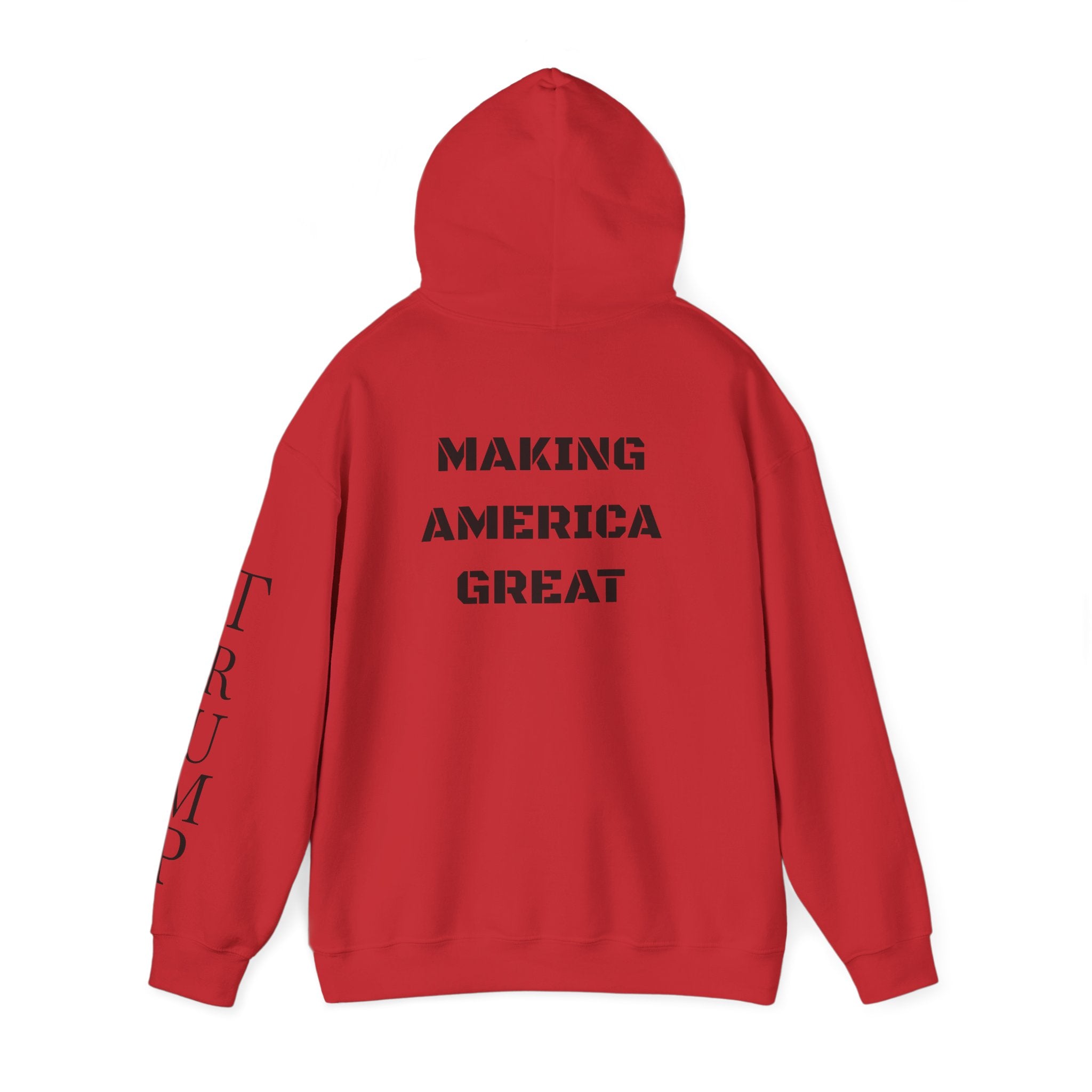Hoodie — Patriotic 'Making America Great' Eagle Logo Sweatshirt