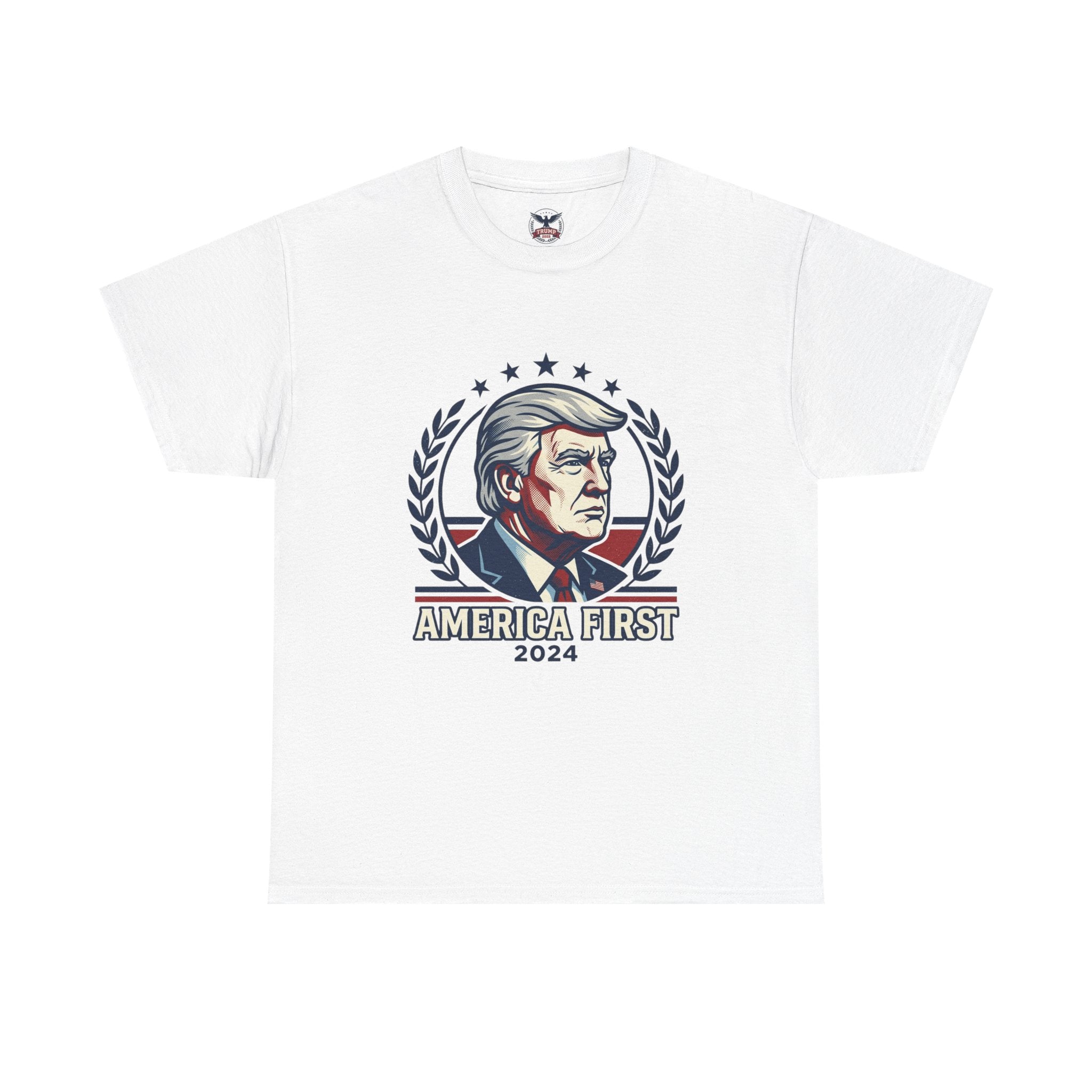 "America First 2024" Patriotic Graphic T-Shirt