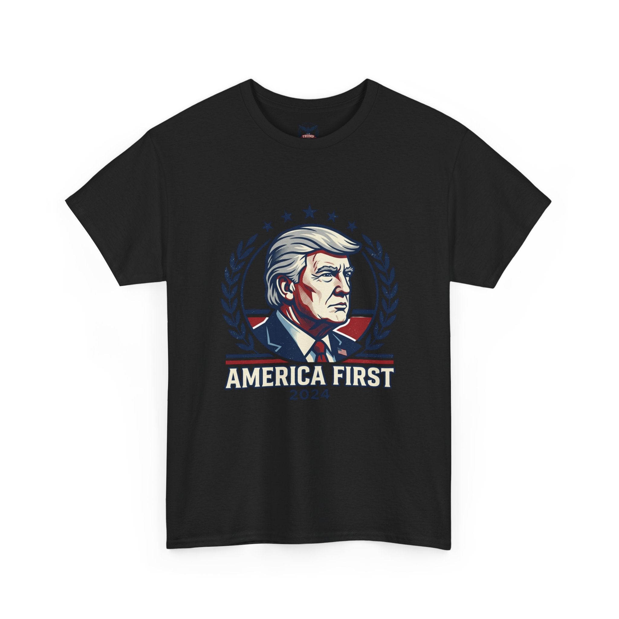 "America First 2024" Patriotic Graphic T-Shirt