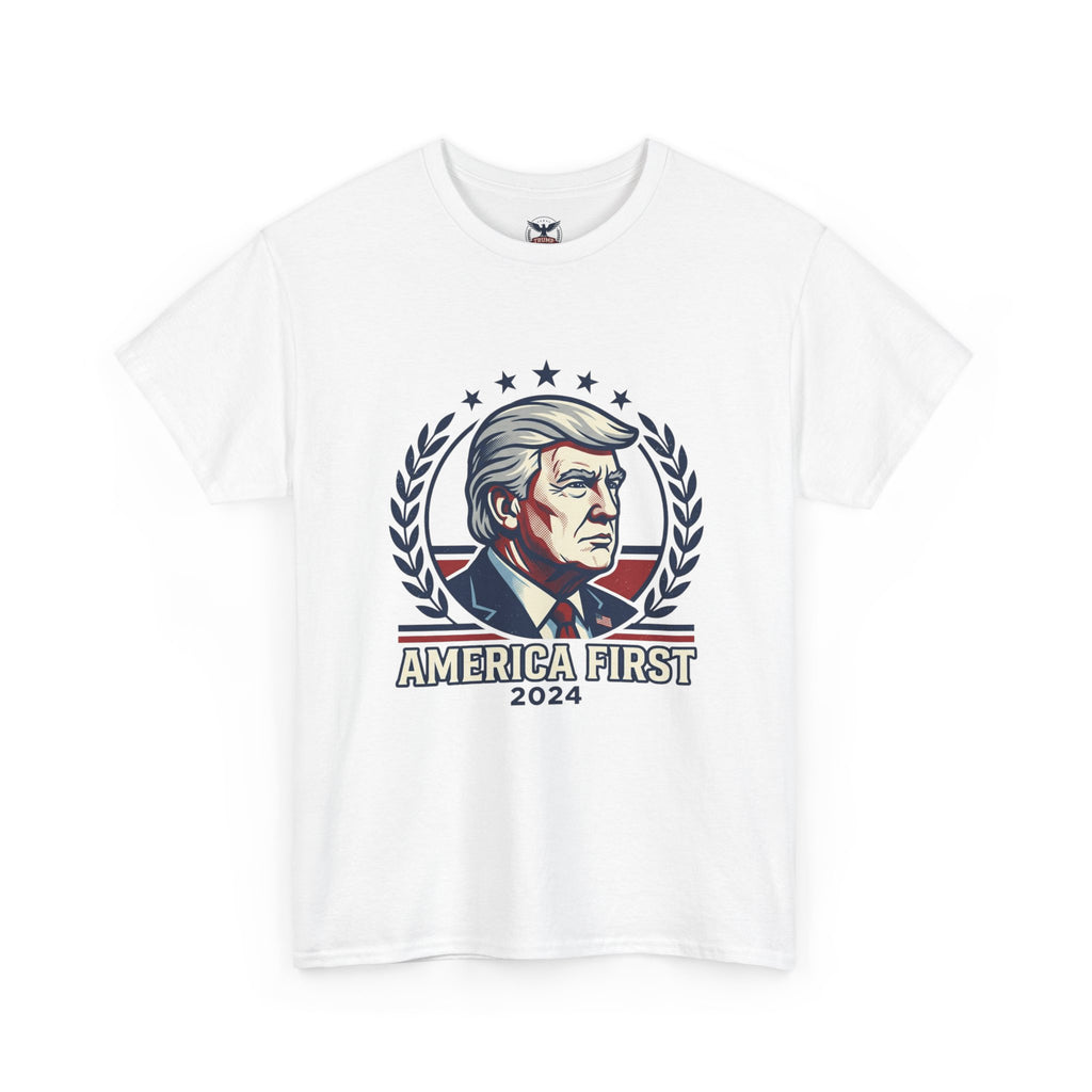 "America First 2024" Patriotic Graphic T-Shirt