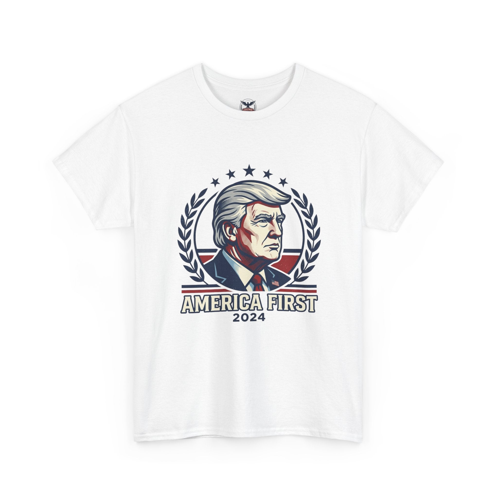 "America First 2024" Patriotic Graphic T-Shirt